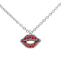 Ravishing Red Lips Necklace