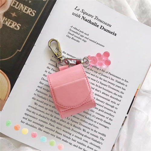 3D Cherry AirPods Case Crystal bear airpods pro case